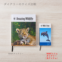 WWF スリムダイアリー2023 Wild and Free Slim Diary(セール)