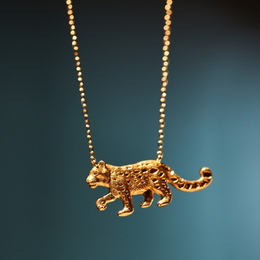 K18ゴールド「ユキヒョウ」ネックレス 復刻版