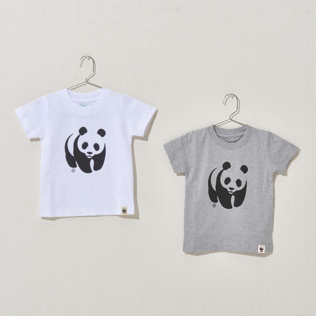 オーガニックコットン パンダロゴ Tシャツ キッズ – WWFジャパン 