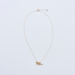 K18ゴールド「ユキヒョウ」ネックレス 復刻版