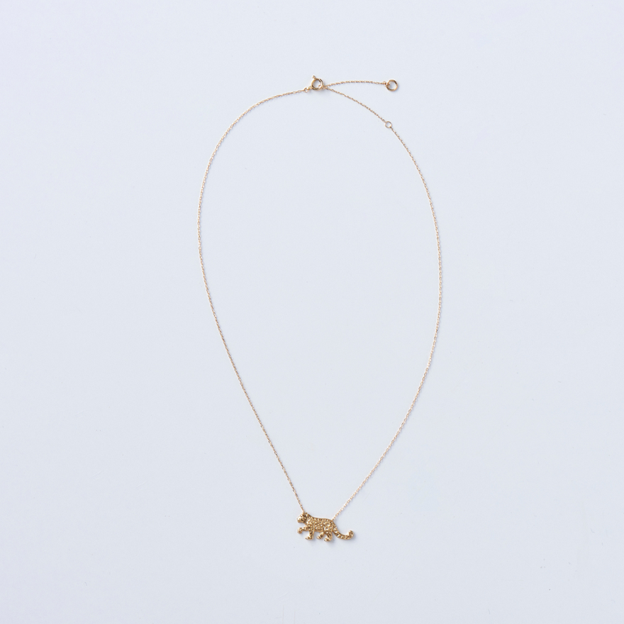 K18ゴールド「ユキヒョウ」ネックレス 復刻版