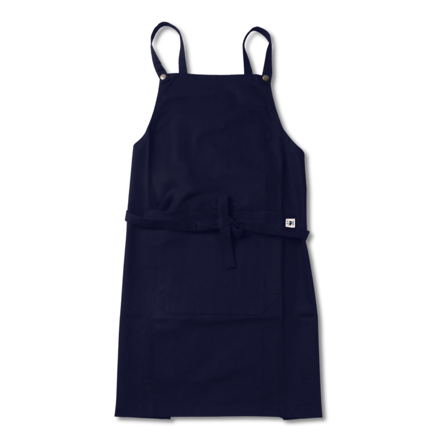 スナップボタンエプロン GOTS認証