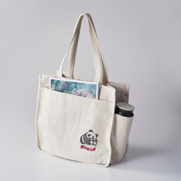 クラシカルパンダ 4ポケッツ パイピングトート GOTS認証 – WWFジャパン クラシカルパンダ 4ポケッツ パイピングトート GOTS認証 – WWFジャパン