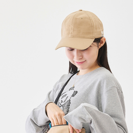 オーガニックコットン ベースボールキャップ GOTS認証／ベージュ