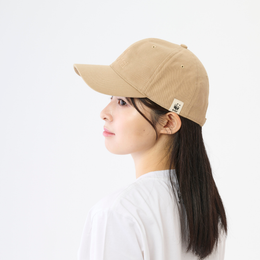 オーガニックコットン ベースボールキャップ GOTS認証／ベージュ