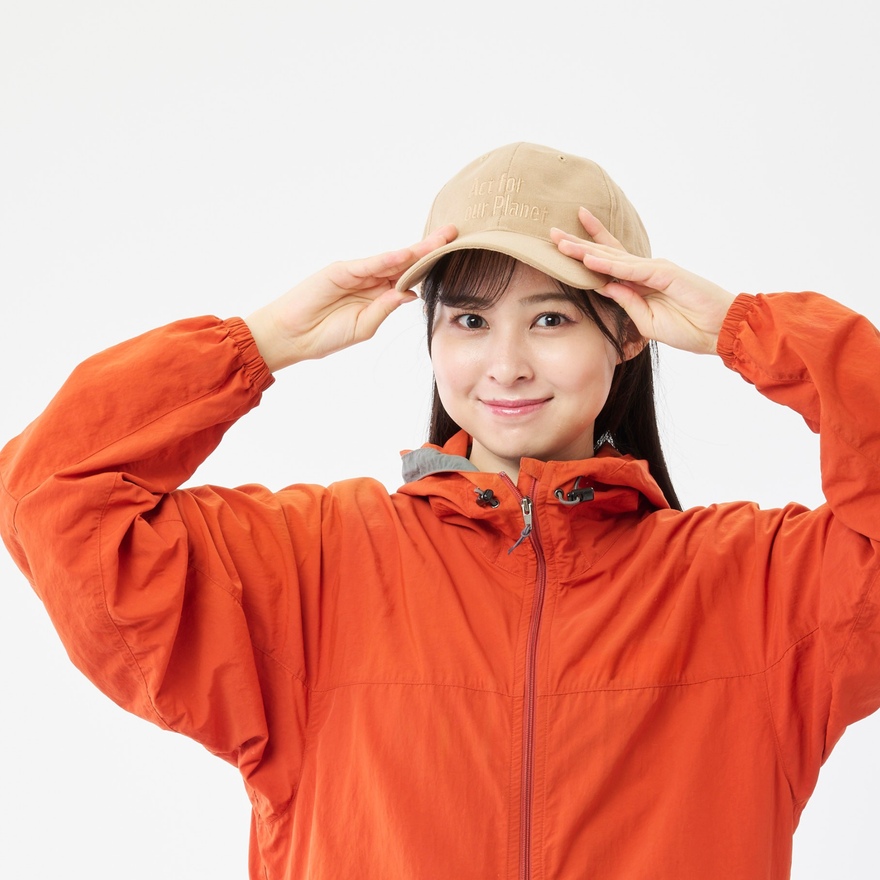 オーガニックコットン ベースボールキャップ GOTS認証／ベージュ