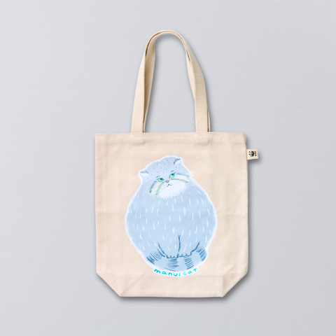 しっぽふみふみマヌルネコ 縦長トート