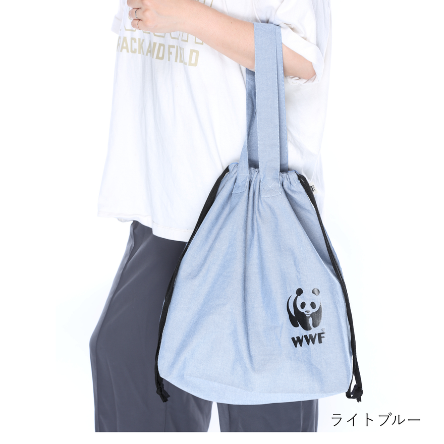 きんちゃく パンダトート