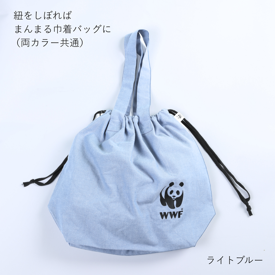 きんちゃく パンダトート