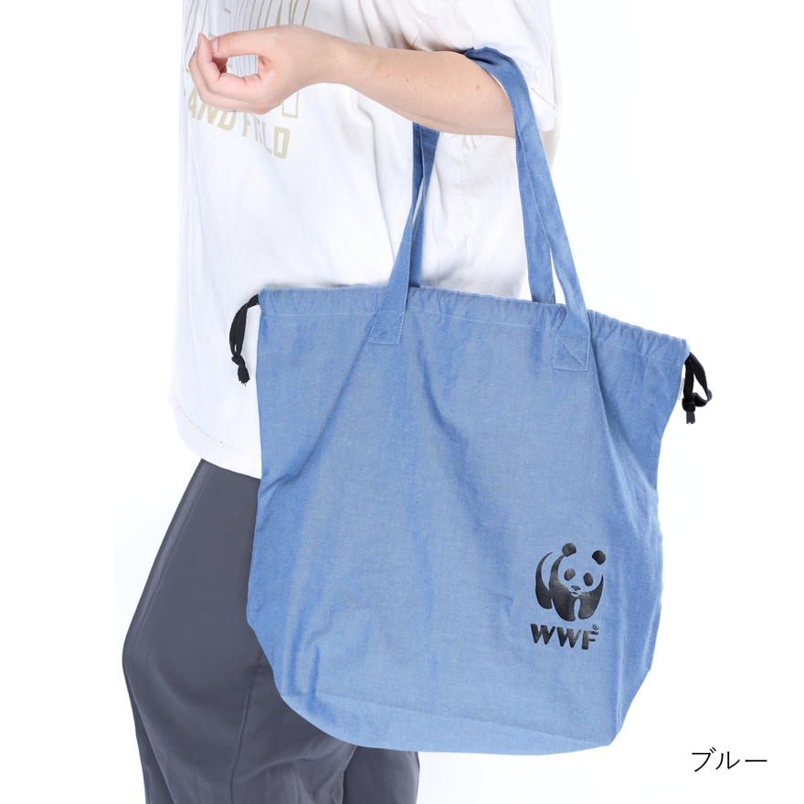 きんちゃく パンダトート