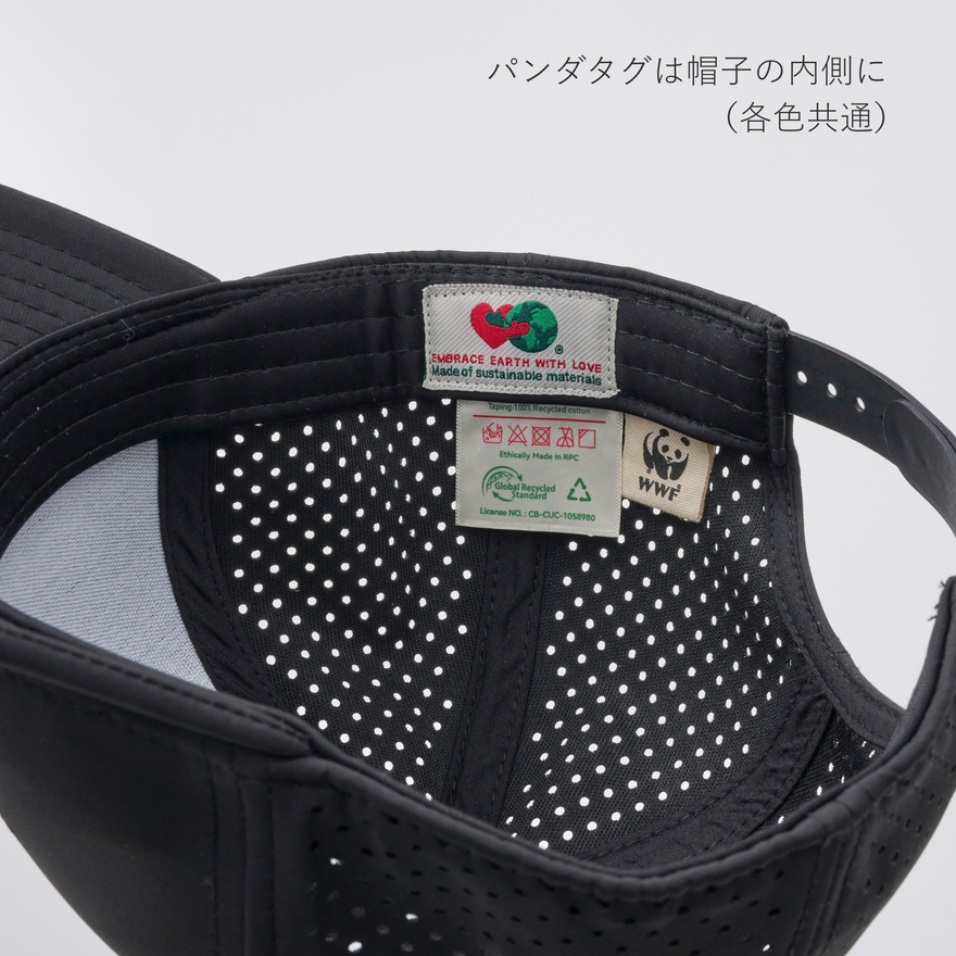 WWFベースボールキャップ ／ライトグレー