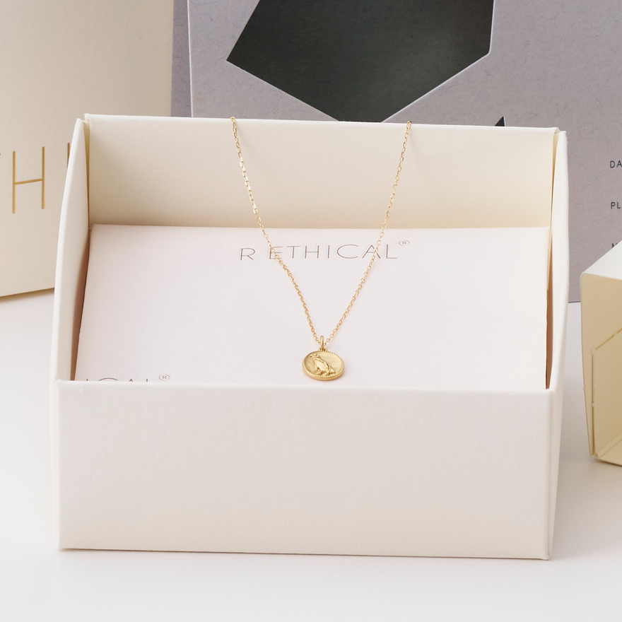 K18ゴールド マゼランペンギン コインネックレス – WWFジャパン PANDA SHOP K18ゴールド マゼランペンギン コインネックレス – WWFジャパン PANDA SHOP