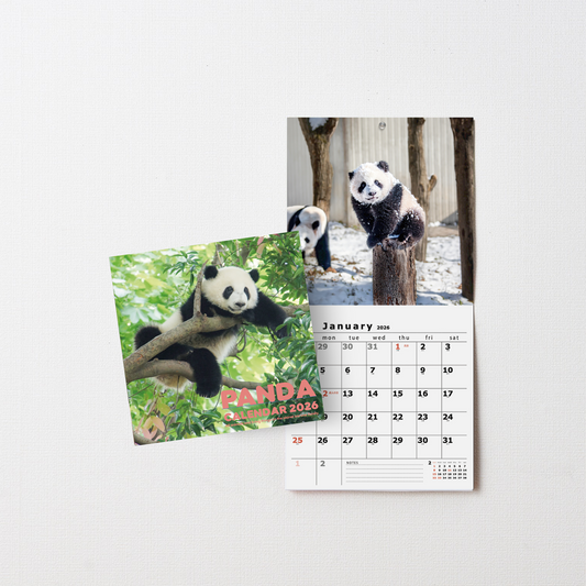 パンダ カレンダー 2026