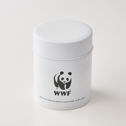 パンダキャニスター ／マットホワイト