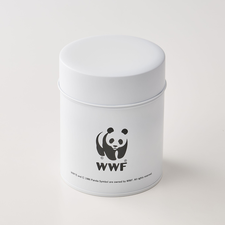 パンダキャニスター ／マットホワイト