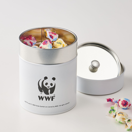 パンダキャニスター ／マットホワイト