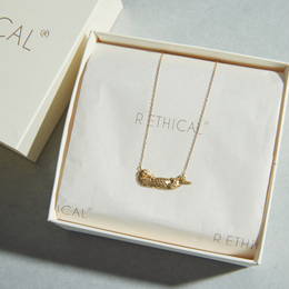 K18ゴールド「ラッコ」ネックレス