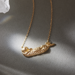 K18ゴールド「ラッコ」ネックレス