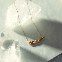 K18ゴールド「ラッコ」ネックレス