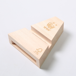 木製 スマホスタンドスピーカー 森林認証