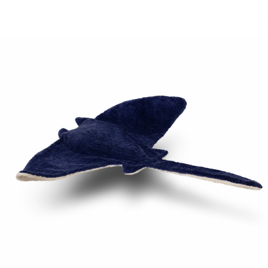 SENGER Cuddly Animal  Manta small  blue