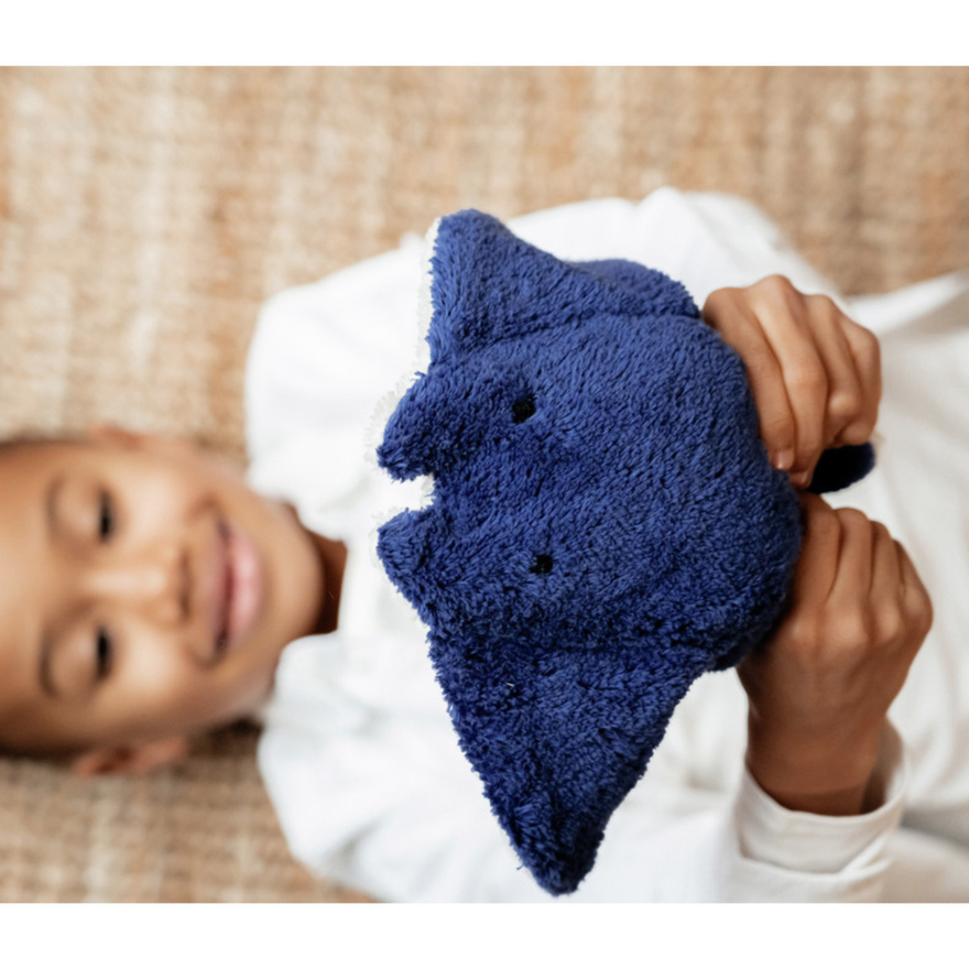 SENGER Cuddly Animal  Manta small  blue