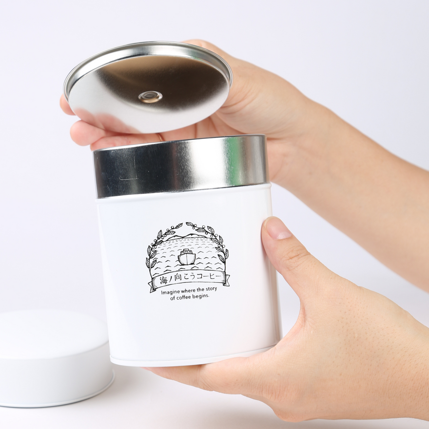 海ノ向こうコーヒー  保存缶＆ブレンドコーヒー