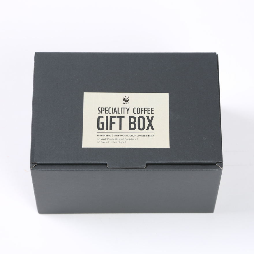 パンダキャニスター入り コーヒー ギフトBOX