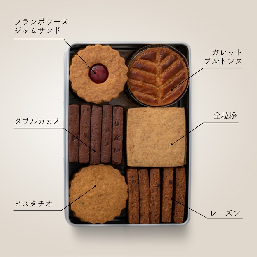 シヅカ洋菓子店コラボ 焼き菓子ギフトBOX WINTERアソート