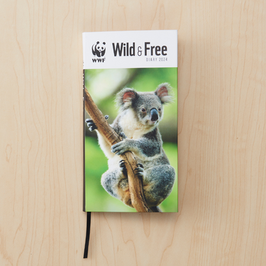 WWF スリムダイアリー2024 Wild and Free Slim Diary