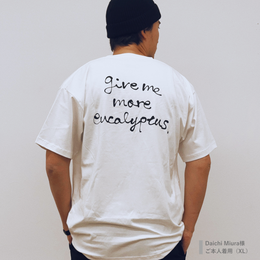 eucalyptus オーガニックコットンT (White)