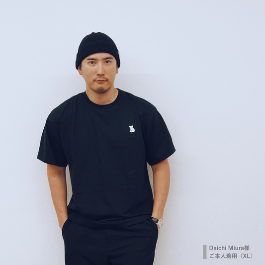 eucalyptus オーガニックコットンT (Black) 男女兼用【オーストラリア森林保全活動寄付付き】