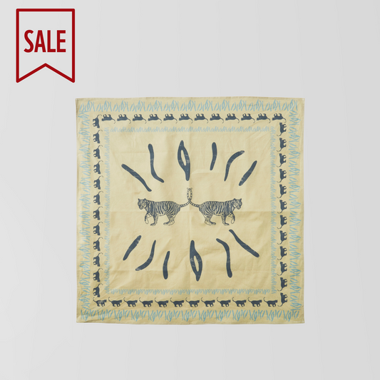 山田耕熙コレクション「Save “Our” Home！」Furoshiki（2Tigers）(セール)