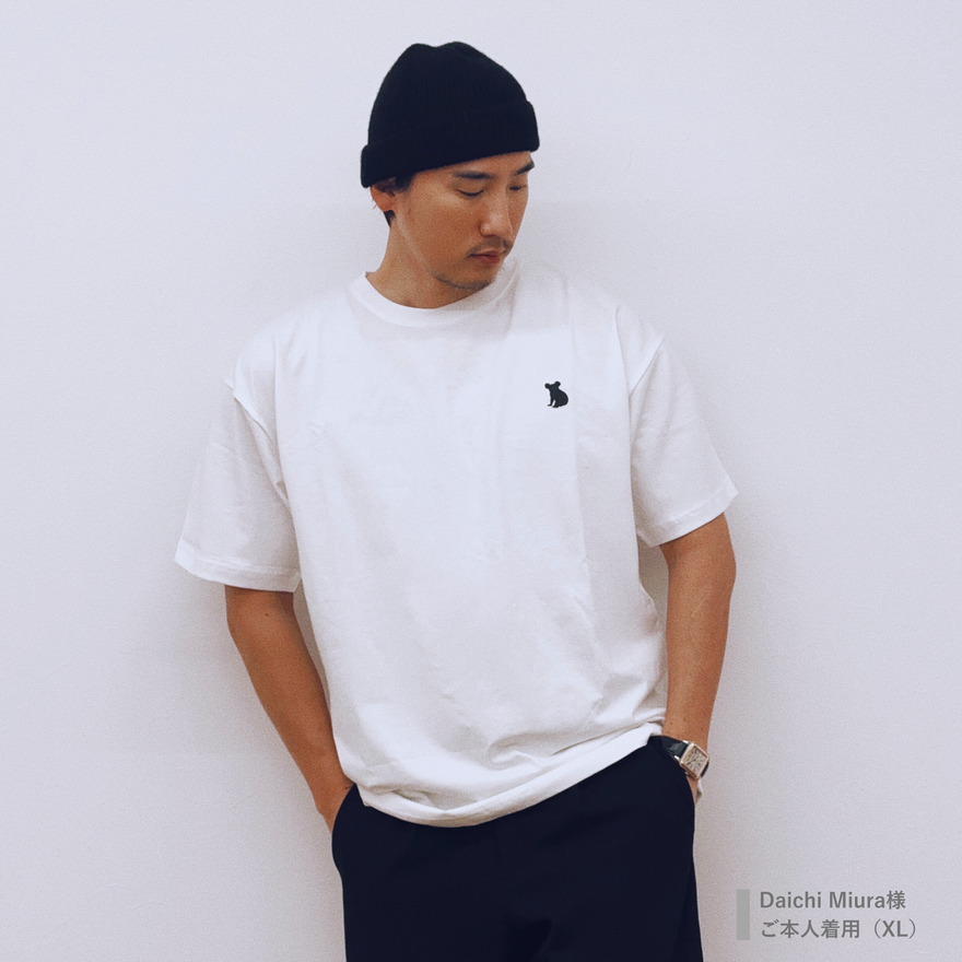 eucalyptus オーガニックコットンT (White)