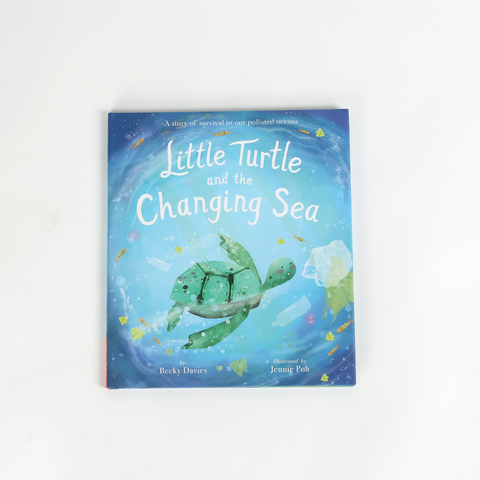 【絵本】Little Turtle and the Changing Sea