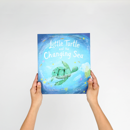 【絵本】Little Turtle and the Changing Sea